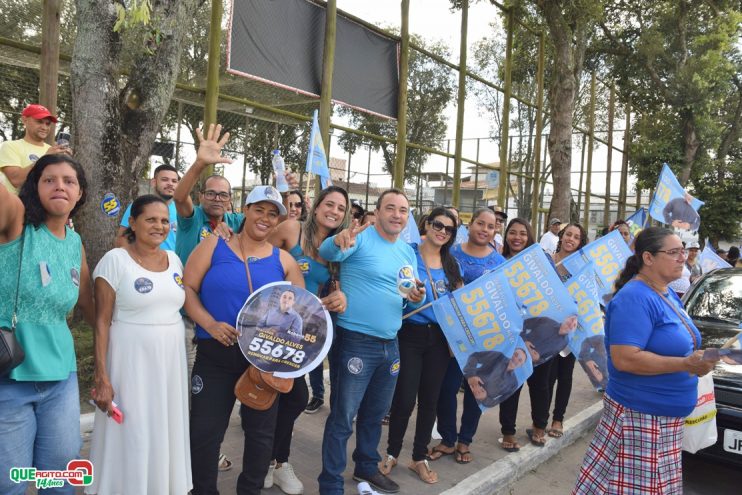 Robério Oliveira inaugura Comitê Central e realiza grande caminhada ao lado do povo 74