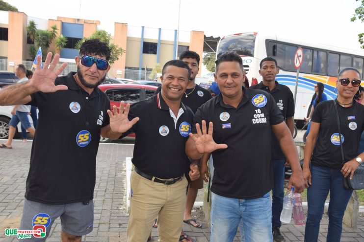 Robério Oliveira inaugura Comitê Central e realiza grande caminhada ao lado do povo 76