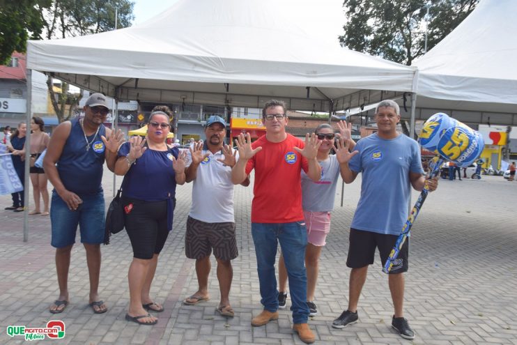 Robério Oliveira inaugura Comitê Central e realiza grande caminhada ao lado do povo 80