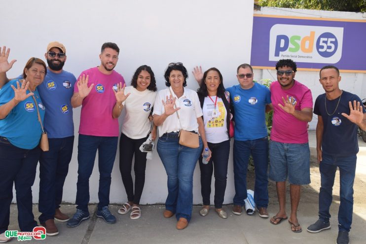 Robério Oliveira inaugura Comitê Central e realiza grande caminhada ao lado do povo 91