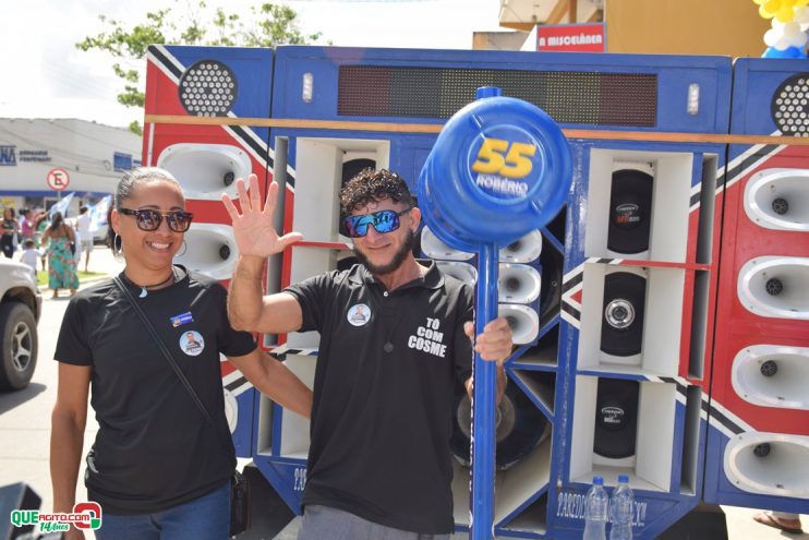 Robério Oliveira inaugura Comitê Central e realiza grande caminhada ao lado do povo 92