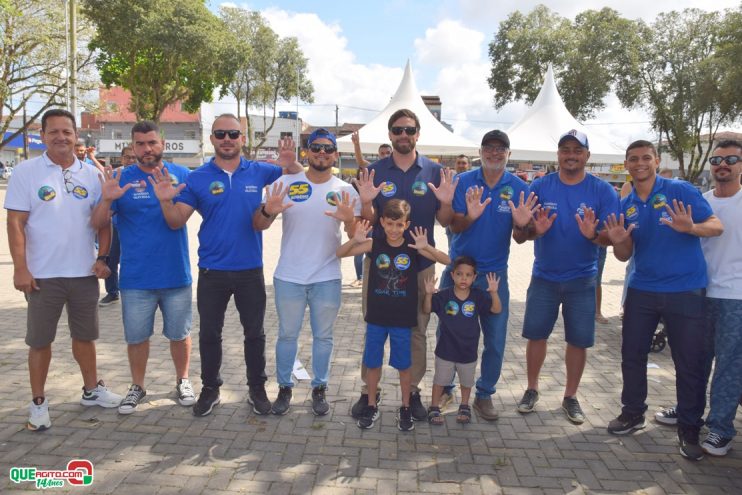 Robério Oliveira inaugura Comitê Central e realiza grande caminhada ao lado do povo 96