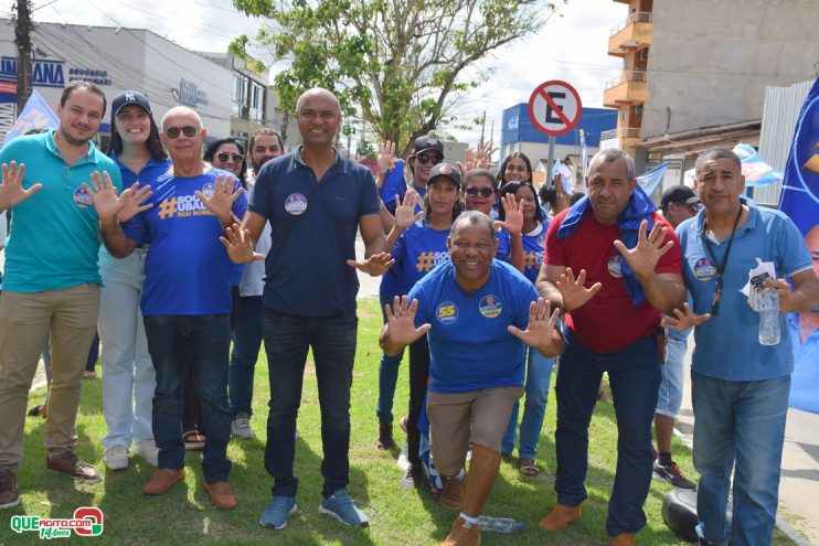 Robério Oliveira inaugura Comitê Central e realiza grande caminhada ao lado do povo 110