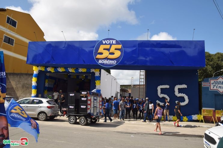 Robério Oliveira inaugura Comitê Central e realiza grande caminhada ao lado do povo 112