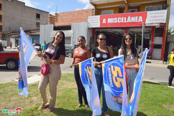 Robério Oliveira inaugura Comitê Central e realiza grande caminhada ao lado do povo 120