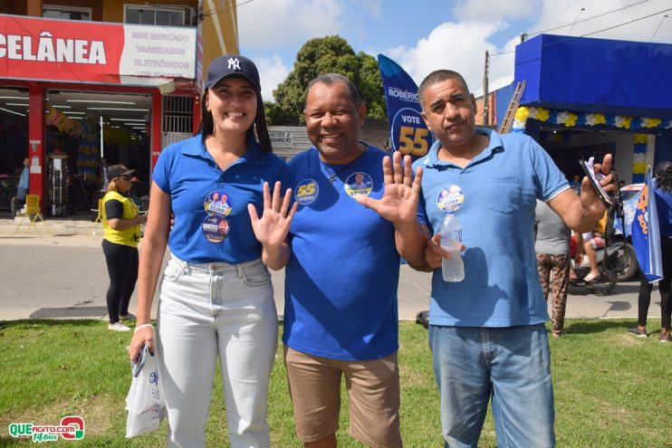 Robério Oliveira inaugura Comitê Central e realiza grande caminhada ao lado do povo 121