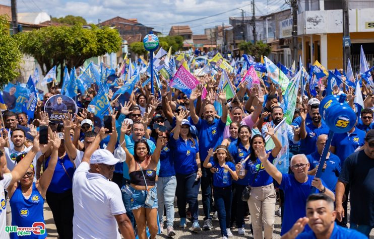 Robério Oliveira inaugura Comitê Central e realiza grande caminhada ao lado do povo 122