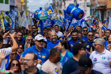 Robério Oliveira inaugura Comitê Central e realiza grande caminhada ao lado do povo 93