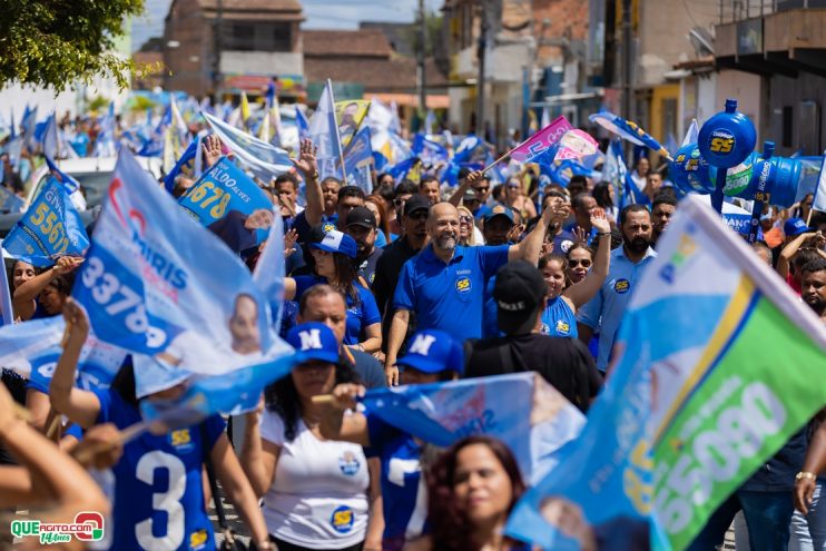 Robério Oliveira inaugura Comitê Central e realiza grande caminhada ao lado do povo 124