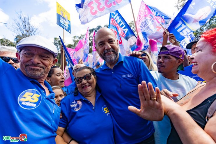 Robério Oliveira inaugura Comitê Central e realiza grande caminhada ao lado do povo 127