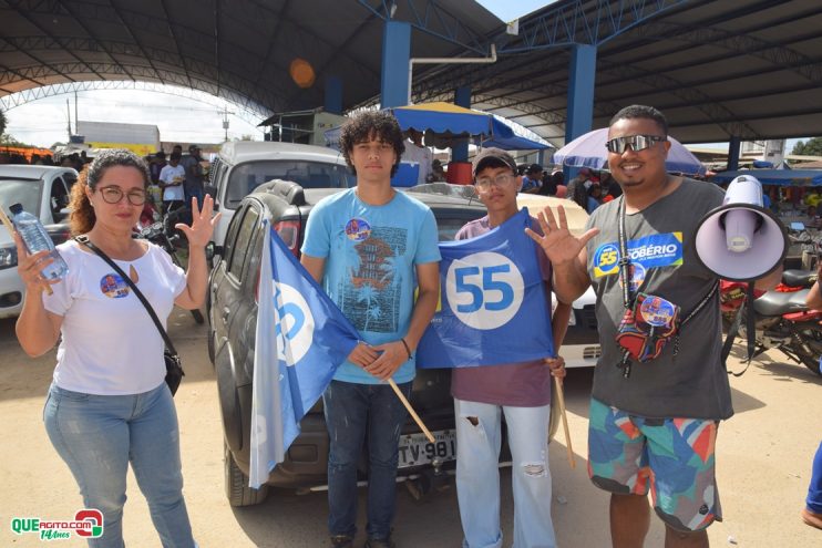 Robério arrasta multidão em caminhada e visita à feira do Juca Rosa neste domingo 93