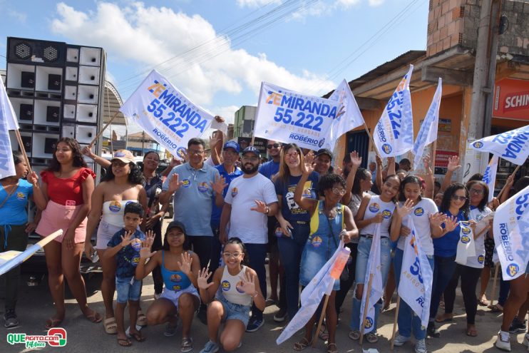 Robério arrasta multidão em caminhada e visita à feira do Juca Rosa neste domingo 96