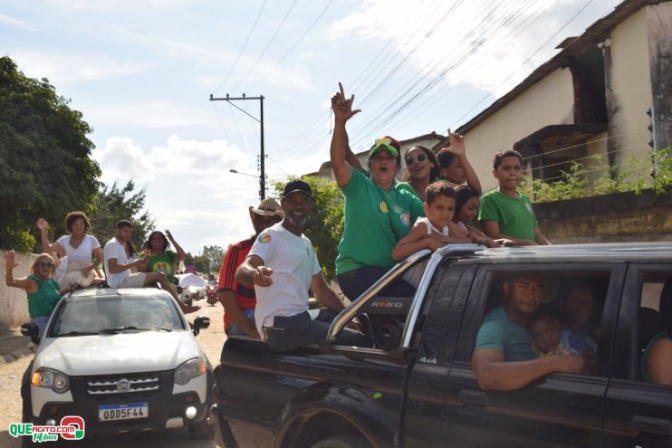 O prefeito de Itagimirim, e candidato à reeleição pelo MDB, Luizinho, realizou, neste sábado (7/set), uma mega carreata seguida da inauguração do Comitê Central de campanha 14