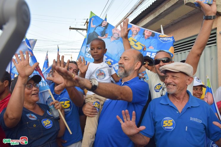 Robério é recebido com grande alegria no Parque da Renovação 17