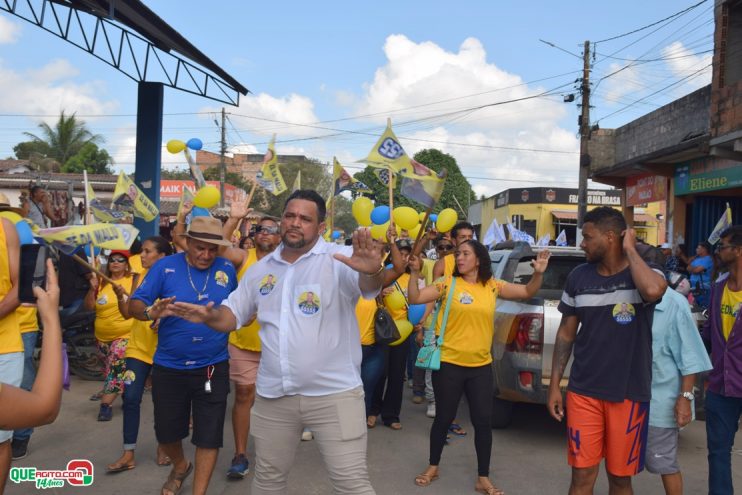 Robério arrasta multidão em caminhada e visita à feira do Juca Rosa neste domingo 109