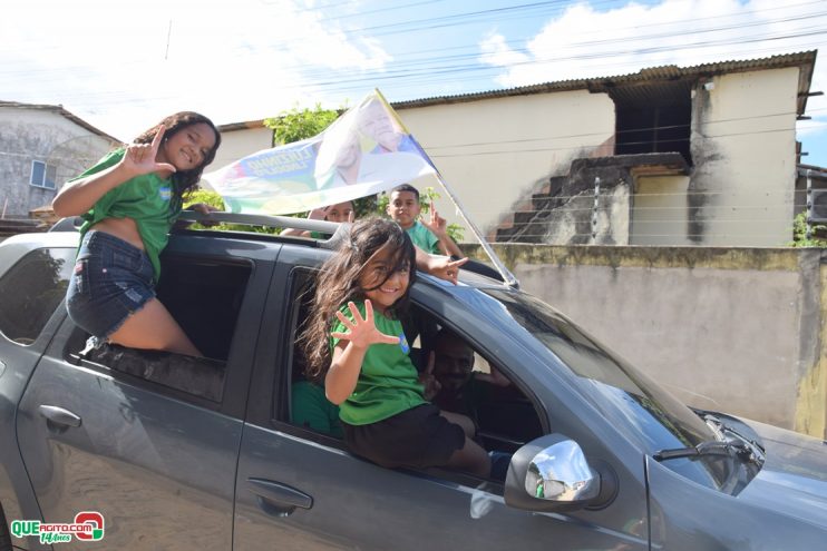 O prefeito de Itagimirim, e candidato à reeleição pelo MDB, Luizinho, realizou, neste sábado (7/set), uma mega carreata seguida da inauguração do Comitê Central de campanha 22