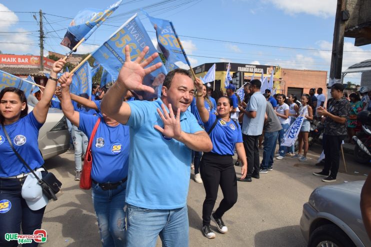 Robério arrasta multidão em caminhada e visita à feira do Juca Rosa neste domingo 113