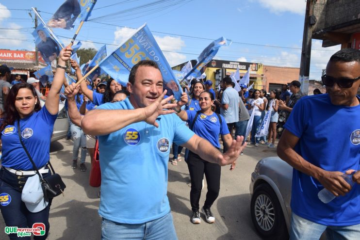 EUNÁPOLIS: Candidato a vereador Givaldo Alves mobiliza apoiadores e apresenta propostas em eventos políticos no domingo 17