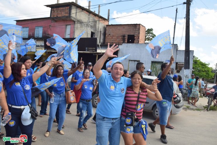 EUNÁPOLIS: Candidato a vereador Givaldo Alves mobiliza apoiadores e apresenta propostas em eventos políticos no domingo 19