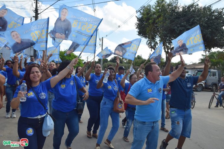 EUNÁPOLIS: Candidato a vereador Givaldo Alves mobiliza apoiadores e apresenta propostas em eventos políticos no domingo 21