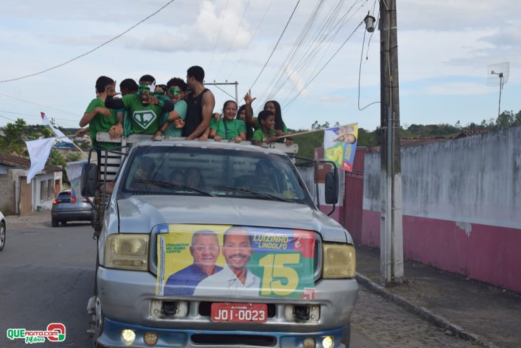 O prefeito de Itagimirim, e candidato à reeleição pelo MDB, Luizinho, realizou, neste sábado (7/set), uma mega carreata seguida da inauguração do Comitê Central de campanha 32