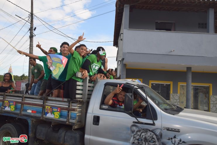 O prefeito de Itagimirim, e candidato à reeleição pelo MDB, Luizinho, realizou, neste sábado (7/set), uma mega carreata seguida da inauguração do Comitê Central de campanha 33