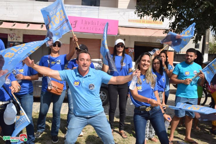 EUNÁPOLIS: Candidato a vereador Givaldo Alves mobiliza apoiadores e apresenta propostas em eventos políticos no domingo 24