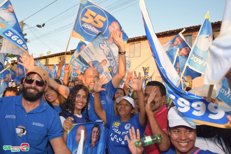 Robério é recebido com grande alegria no Parque da Renovação 34