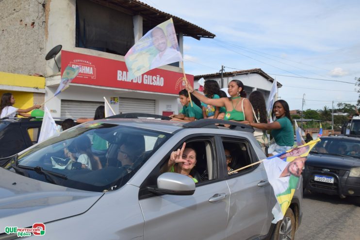 O prefeito de Itagimirim, e candidato à reeleição pelo MDB, Luizinho, realizou, neste sábado (7/set), uma mega carreata seguida da inauguração do Comitê Central de campanha 41