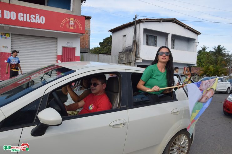 O prefeito de Itagimirim, e candidato à reeleição pelo MDB, Luizinho, realizou, neste sábado (7/set), uma mega carreata seguida da inauguração do Comitê Central de campanha 44