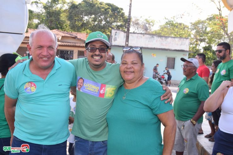 O prefeito de Itagimirim, e candidato à reeleição pelo MDB, Luizinho, realizou, neste sábado (7/set), uma mega carreata seguida da inauguração do Comitê Central de campanha 69