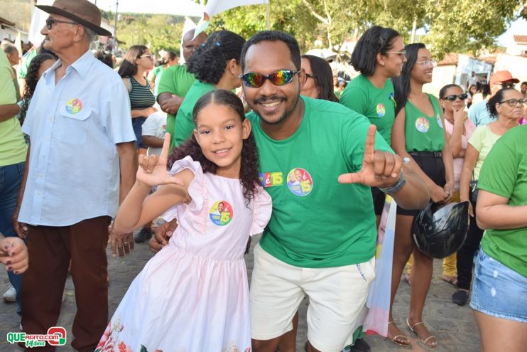 O prefeito de Itagimirim, e candidato à reeleição pelo MDB, Luizinho, realizou, neste sábado (7/set), uma mega carreata seguida da inauguração do Comitê Central de campanha 96