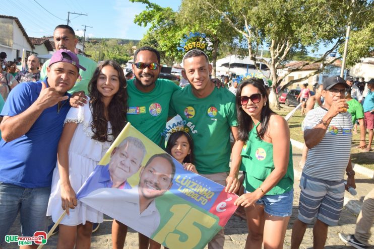 O prefeito de Itagimirim, e candidato à reeleição pelo MDB, Luizinho, realizou, neste sábado (7/set), uma mega carreata seguida da inauguração do Comitê Central de campanha 114