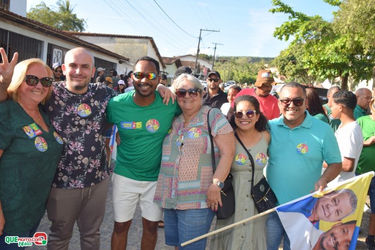 O prefeito de Itagimirim, e candidato à reeleição pelo MDB, Luizinho, realizou, neste sábado (7/set), uma mega carreata seguida da inauguração do Comitê Central de campanha 115