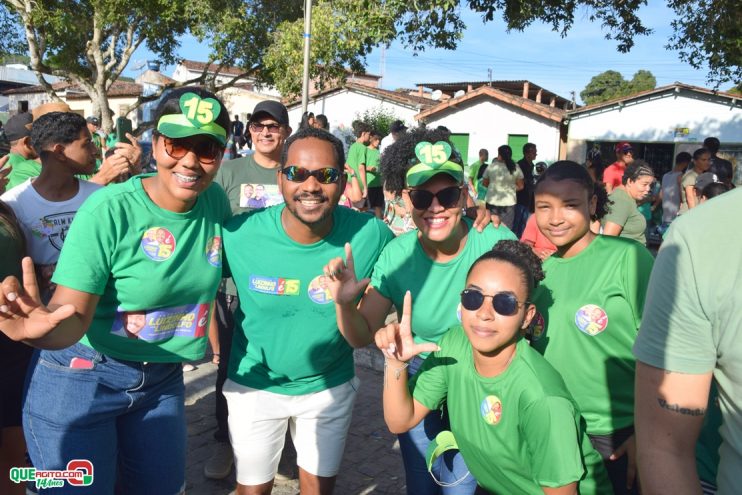 O prefeito de Itagimirim, e candidato à reeleição pelo MDB, Luizinho, realizou, neste sábado (7/set), uma mega carreata seguida da inauguração do Comitê Central de campanha 118