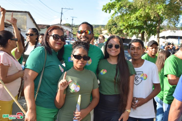 O prefeito de Itagimirim, e candidato à reeleição pelo MDB, Luizinho, realizou, neste sábado (7/set), uma mega carreata seguida da inauguração do Comitê Central de campanha 120