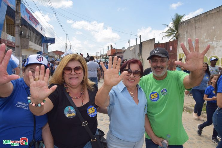 Robério arrasta multidão em caminhada e visita à feira do Juca Rosa neste domingo 40