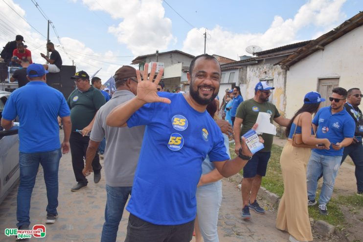 Robério arrasta multidão em caminhada e visita à feira do Juca Rosa neste domingo 43