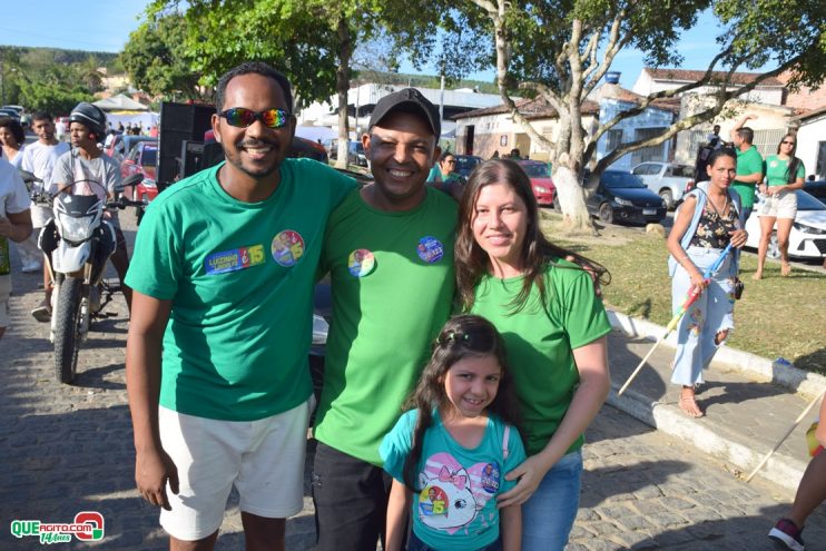 O prefeito de Itagimirim, e candidato à reeleição pelo MDB, Luizinho, realizou, neste sábado (7/set), uma mega carreata seguida da inauguração do Comitê Central de campanha 130