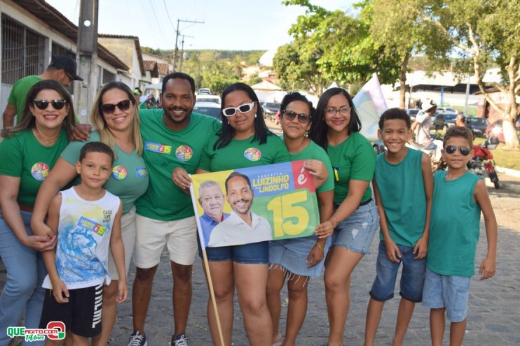 O prefeito de Itagimirim, e candidato à reeleição pelo MDB, Luizinho, realizou, neste sábado (7/set), uma mega carreata seguida da inauguração do Comitê Central de campanha 139