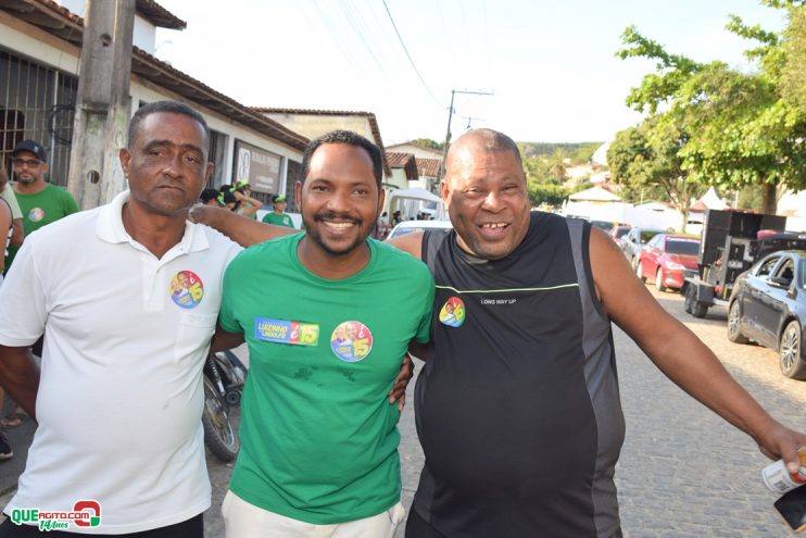 O prefeito de Itagimirim, e candidato à reeleição pelo MDB, Luizinho, realizou, neste sábado (7/set), uma mega carreata seguida da inauguração do Comitê Central de campanha 144