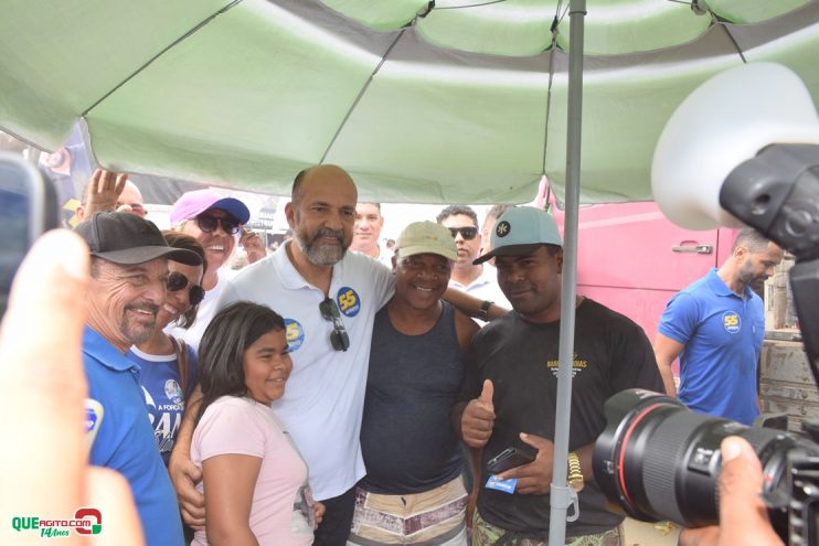 Robério arrasta multidão em caminhada e visita à feira do Juca Rosa neste domingo 56