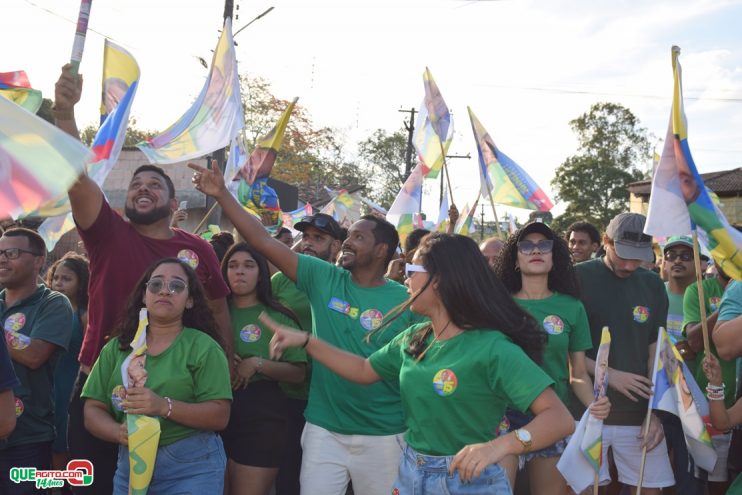 O prefeito de Itagimirim, e candidato à reeleição pelo MDB, Luizinho, realizou, neste sábado (7/set), uma mega carreata seguida da inauguração do Comitê Central de campanha 148