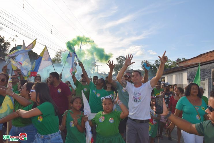 O prefeito de Itagimirim, e candidato à reeleição pelo MDB, Luizinho, realizou, neste sábado (7/set), uma mega carreata seguida da inauguração do Comitê Central de campanha 149