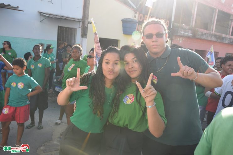 O prefeito de Itagimirim, e candidato à reeleição pelo MDB, Luizinho, realizou, neste sábado (7/set), uma mega carreata seguida da inauguração do Comitê Central de campanha 153