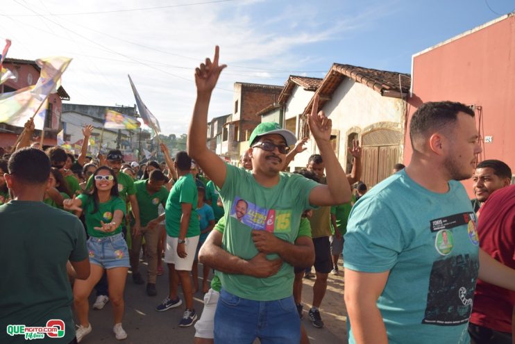 O prefeito de Itagimirim, e candidato à reeleição pelo MDB, Luizinho, realizou, neste sábado (7/set), uma mega carreata seguida da inauguração do Comitê Central de campanha 154