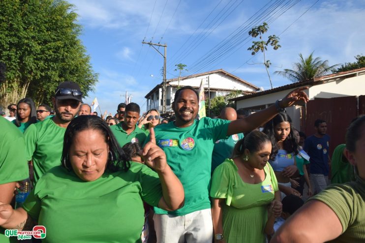 O prefeito de Itagimirim, e candidato à reeleição pelo MDB, Luizinho, realizou, neste sábado (7/set), uma mega carreata seguida da inauguração do Comitê Central de campanha 156