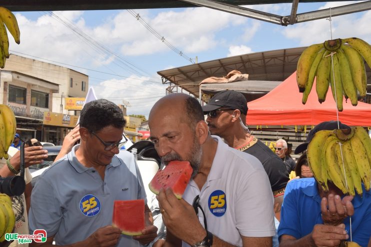 Robério arrasta multidão em caminhada e visita à feira do Juca Rosa neste domingo 65