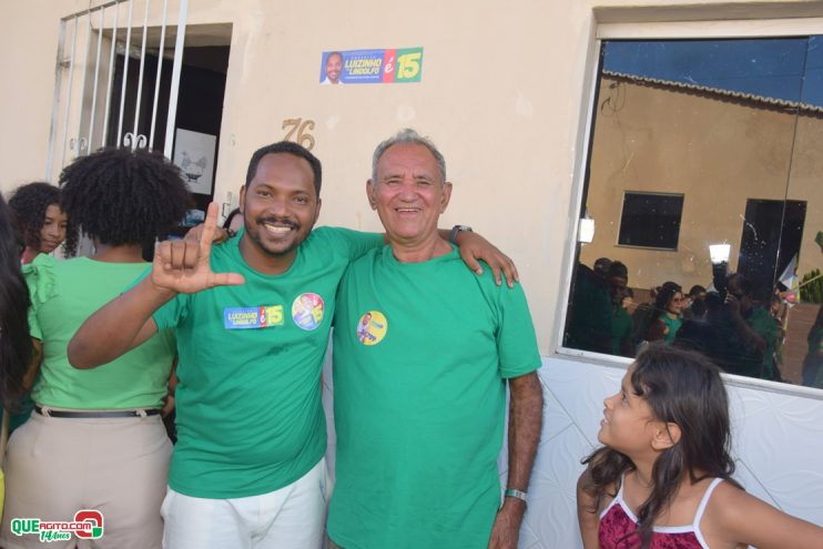 O prefeito de Itagimirim, e candidato à reeleição pelo MDB, Luizinho, realizou, neste sábado (7/set), uma mega carreata seguida da inauguração do Comitê Central de campanha 157