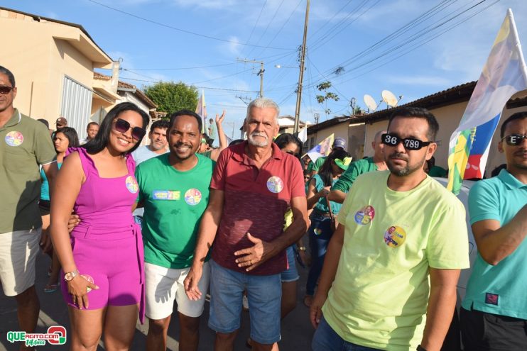 O prefeito de Itagimirim, e candidato à reeleição pelo MDB, Luizinho, realizou, neste sábado (7/set), uma mega carreata seguida da inauguração do Comitê Central de campanha 160